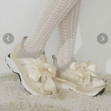 메리제니 merry jenny 리본 스니커즈 M 사이즈