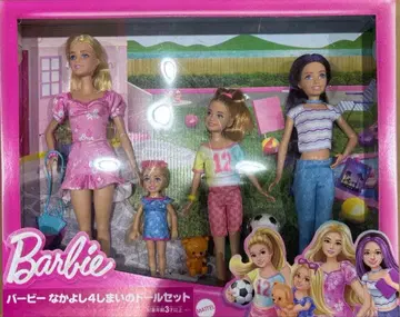 Barbie 바비 다정한 4자매 인형 세트 인형