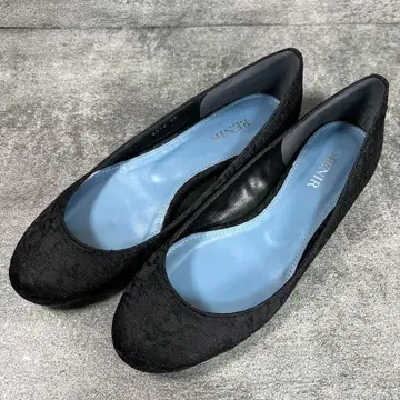 극미품 BENIR 베니르 브라이덜 신발 플랫 펌프스 23.5cm