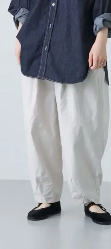 카구레 컬러 코쿤 팬츠