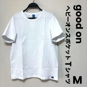 Good On(굿온) 헤비 래글런 포켓 티셔츠 남성용 9온스