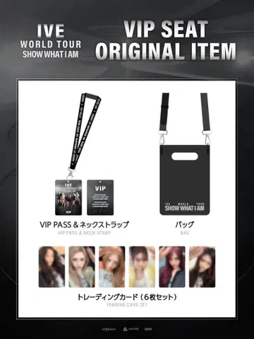 IVE WORLD TOUR SHOW WHAT I AM VIP 특전 세트