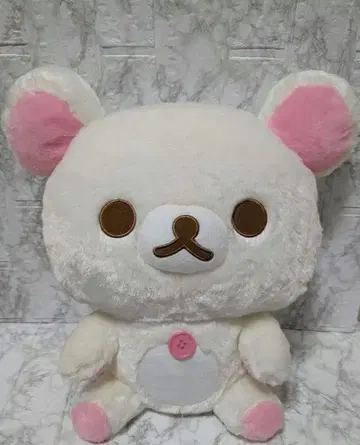 리락쿠마 빅 페이스 봉제 인형 XL 프리미엄 코리락쿠마