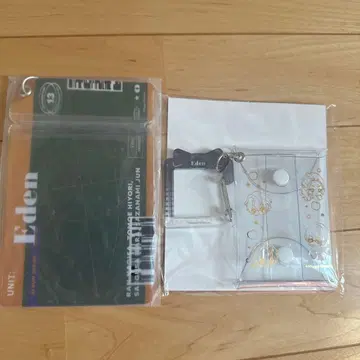 앙스타 Eden 티켓 지퍼 파우치 미니 클리어 파우치