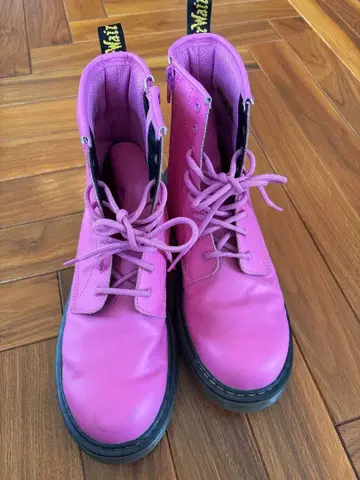 닥터마틴 Dr.martens UK5 약 24cm 레어 핑크