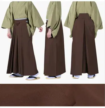 하카마, 기모노, 오비, 타비, 일본 나막신 세트 남성용 S