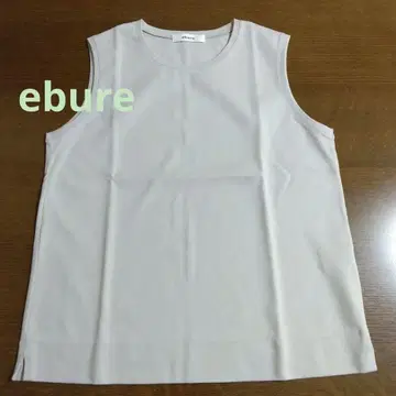 에부르 ebure 퓨어 오가닉 바이오 슬리브리스 상의 라이트 그레이