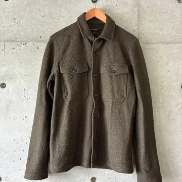 BANANA REPUBLIC 올리브 그린 셔츠 자켓 S