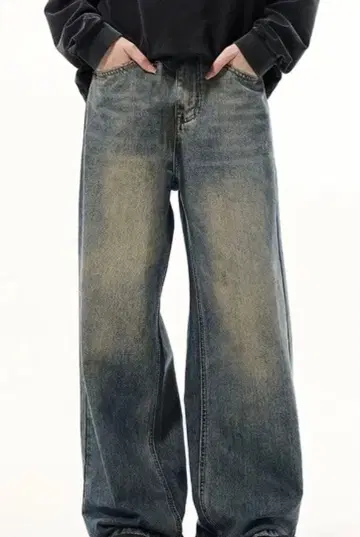 jaded london 지저인풍 워시드 데님