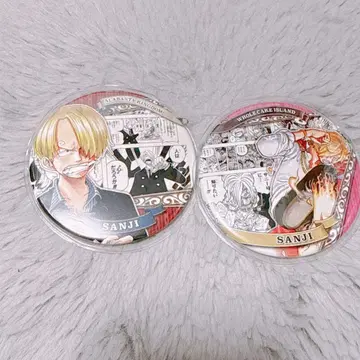 [ 즉시 구매 가능/새상품급 ] 원피스 상디 HEROS 컬렉션 캔뱃지