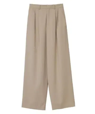 CLANE 베이직 턱 팬츠