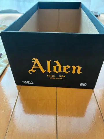 Alden 상자 신발 주머니 크로스만