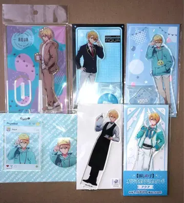 최애의 아이 호시노 아쿠아 아크릴 스탠드 키링 묶음 판매