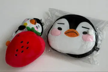 LEE JUNHO 펜 파우치 딸기 펜 파우치 키링