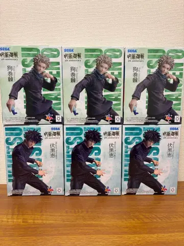 이누마키 토게 후시구로 메구미 Luminasta 피규어 6개