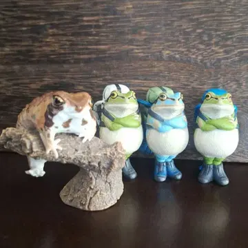 무사히 개구리 3종 손가락 감싸는 아메후쿠라가엘 묶음 판매