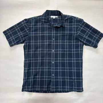 UNIQLO JW Anderson 시어서커 반팔 셔츠 사이즈 M