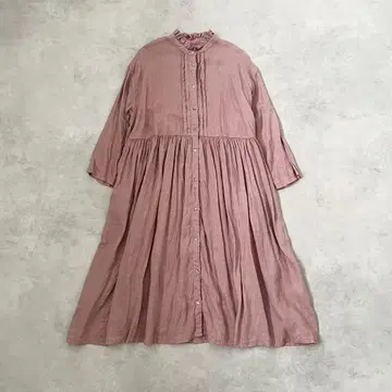 nest Robe 네스트로브 프릴 칼라 롱 원피스