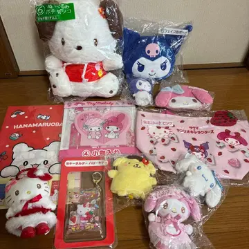 산리오 새상품 굿즈 복권 세트 키티 마이멜로디 포차코 등