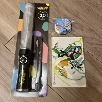 포케미쿠 응원봉 캔뱃지 세트