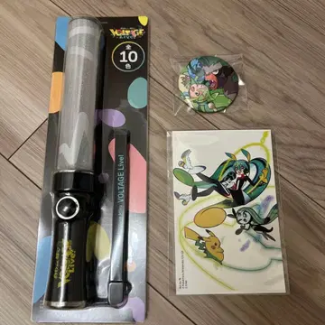 포케미쿠 캔뱃지 응원봉 하츠네 미쿠