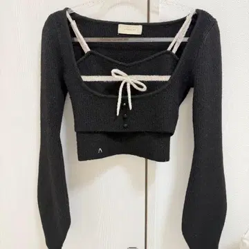 andmary natalie ribbon set black AM1626