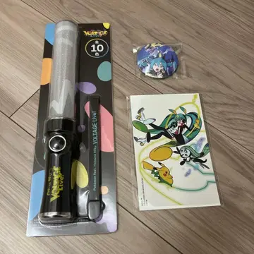 포케미쿠 응원봉 캔뱃지 하츠네 미쿠