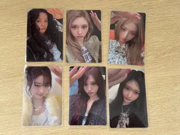 IVE VIP 혜택 트레이딩 카드 6장 세트 SHOW WHAT I AM