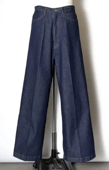 5-POCKET 하카마 트라우저 / 인디고