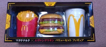 맥도날드 에반게리온 피규어 세트 (봉투 포함)