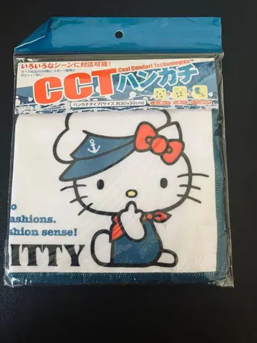 헬로키티 수평 씨 냉감 손수건 산리오