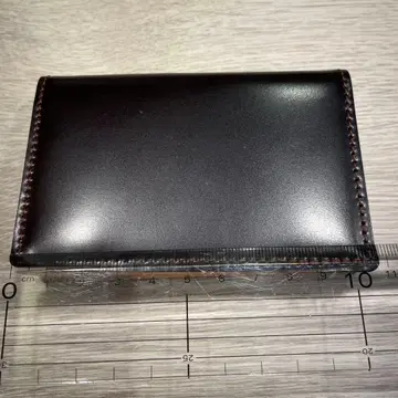 MIC 코도반 가죽 블랙 명함지갑