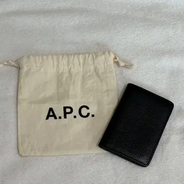 명함지갑 A.P.C. 카드 케이스 블랙 아페쎄 APC 가죽