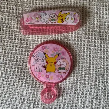 포켓몬 아라로라 로콘 피카츄 모쿠로 빗 거울