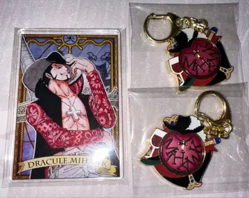 원피스 미호크 스탯 카드 키링