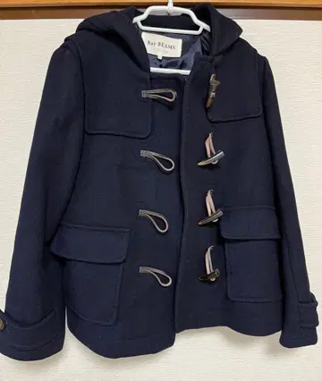 Ray BEAMS 네이비 더플 코트