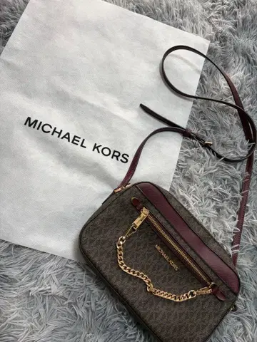 MICHAEL KORS 숄더백 브라운/버건디 F