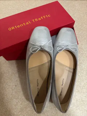 ORiental TRaffic 실버 발레 슈즈 38