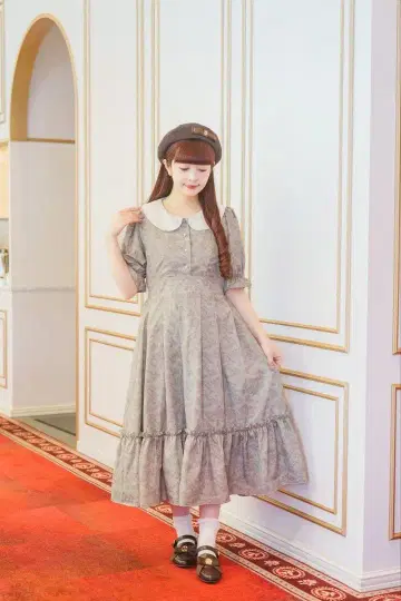 아오키 미사코 시마무라 콜라보 원피스