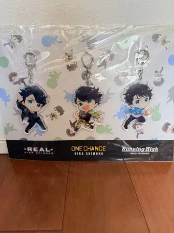 히로 시몬 아크릴 키링 3개 세트 시모노 히로