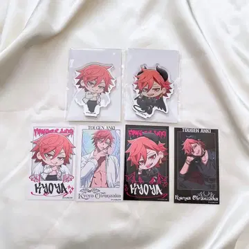 도원암귀 오이란자카 쿄야 파보테리아 아크릴 스탠드 폴라로이드