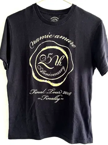 아무로 나미에 25th LIVE 티셔츠 S