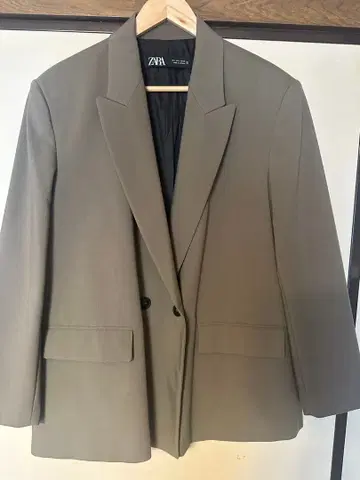 ZARA 카키 오버 사이즈 자켓 L
