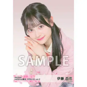AKB48 이토 모모카 개인 브로마이드 2026. 03