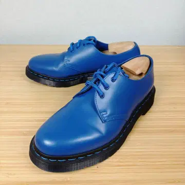 [ 레어 새상품급 ] Dr.Martens 닥터마틴 블루 3홀 26