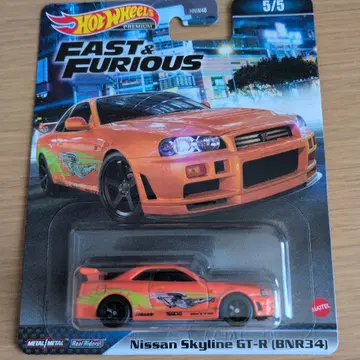 Hot Wheels Nissan Skyline GT-R (BNR34)