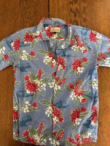 파타고니아 꽃무늬 아로하 셔츠 M 파타로하