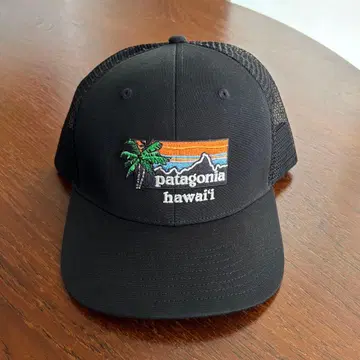 patagonia 파타로하 하와이 한정판 캡(블랙)