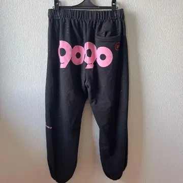 9090 로고 글리터 라이트 스웻 팬츠