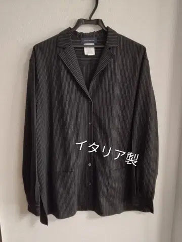 새상품급 PIAZZA SEMPIONE 자켓 긴팔 셔츠 블라우스 이탈리아제